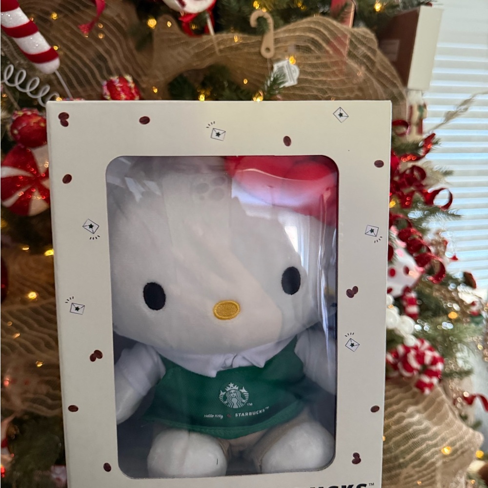 Starbucks Green Outfit Plush Toy